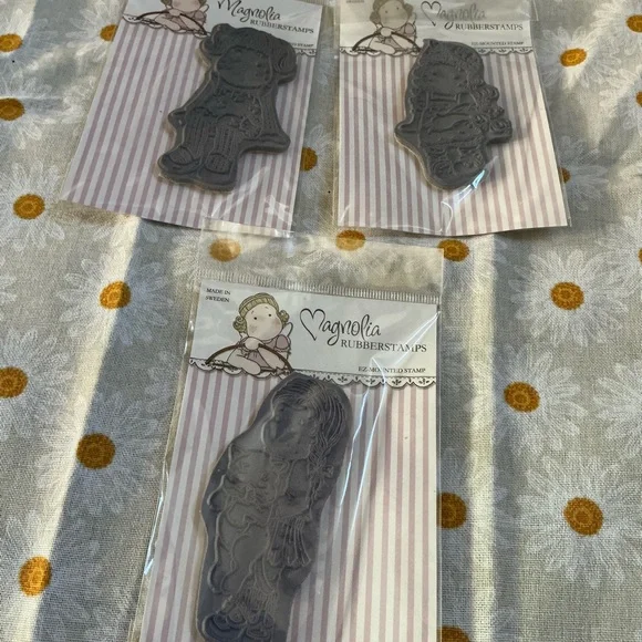 🌸 Magnolia rubber Stamp Bundle for Scrapbook Arts and Crafts - Picture 3 of 3